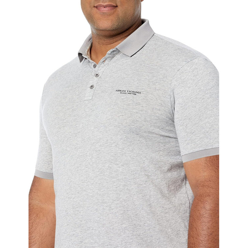 Camisa Armani Exchange Polo Para Caballero 8nzf80z8h4z1882 PREM