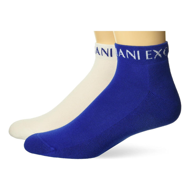 Calcetines Ax Armani Exchange Con Logo Paq 2 Mod B0blv6fxrb PREM