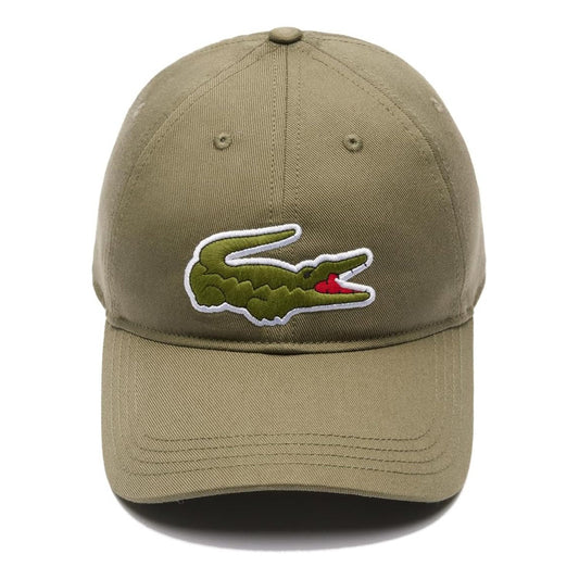 Gorra Lacoste De Algodón Con Cocodrilo Unisex Casual Rk1486