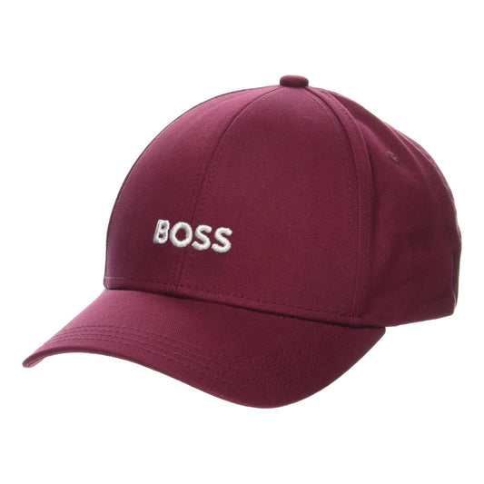 Gorra Hugo Boss Men's Center Logo Cotton Twill Cap Cherry B0