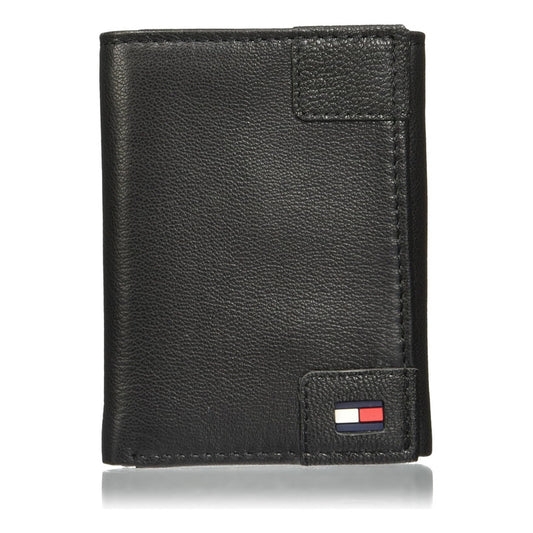 Cartera Tommy Hilfiger  Nappa Trifold 001./black B07652kzt6