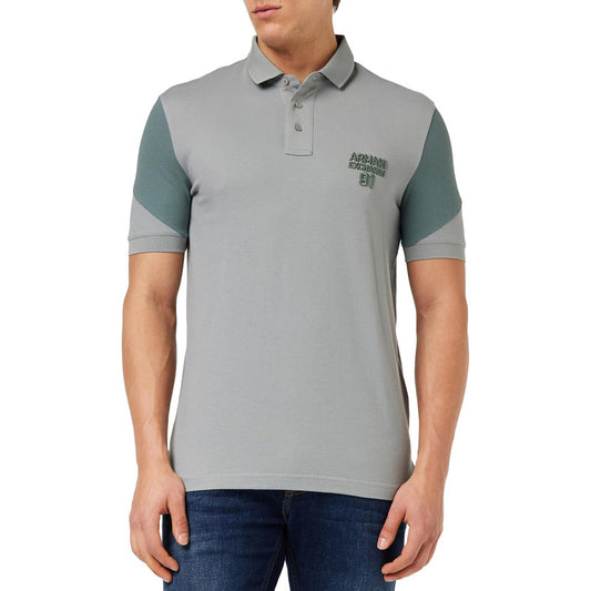 Playera Ax Armani Exchange Caballero Casual Polo Block 91